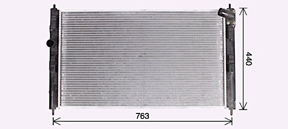 Radiator, engine cooling MT2276