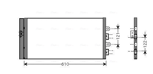 Condenser, air conditioning ** CLEVER FIT ** FTA5298D