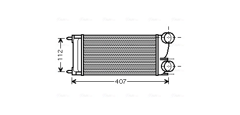 Charge Air Cooler PEA4332