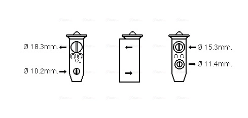 Expansion Valve, air conditioning DN1358