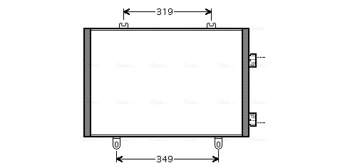 Condenser, air conditioning ** CLEVER FIT ** RTA5349