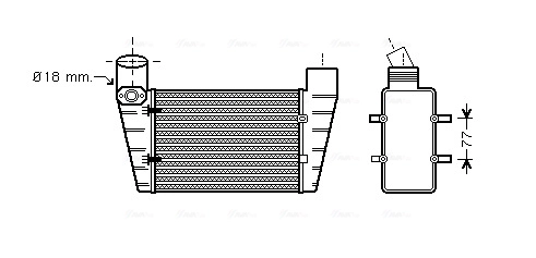 Charge Air Cooler AI4225