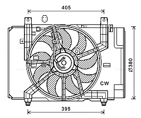 AVA QUALITY COOLING DN7532 Genuine