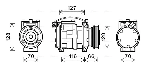 Compressor, air conditioning BWAK232