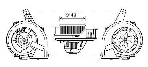 Interior Blower ST8044