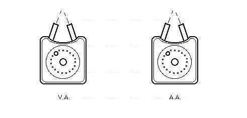 Oil Cooler, engine oil VN3106