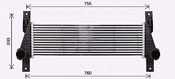 Charge Air Cooler FD4655