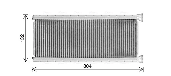 Heat Exchanger, interior heating CN6339