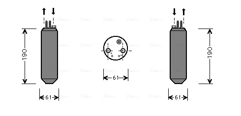 Dryer, air conditioning HYD080