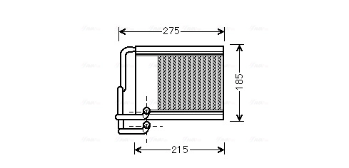 Heat Exchanger, interior heating HY6213
