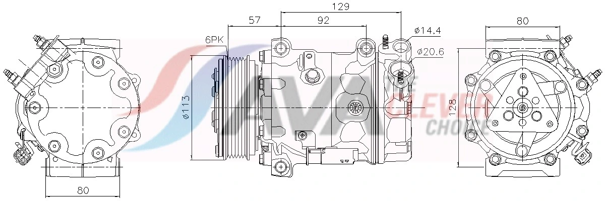 Compressor, air conditioning PEAK442