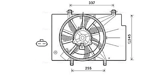 Fan, engine cooling FD7559