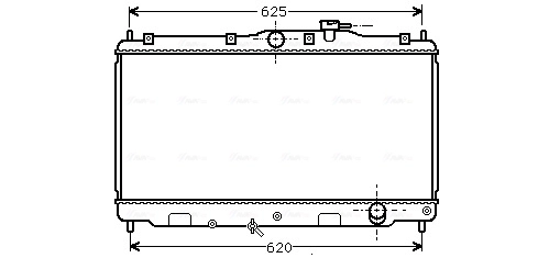 Radiator, engine cooling HD2016