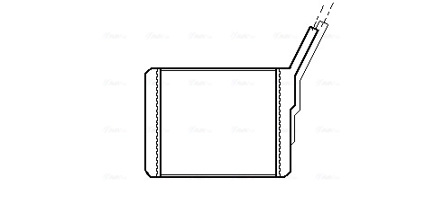 Heat Exchanger, interior heating OL6182