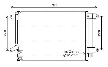 Condenser, air conditioning ** CLEVER FIT ** VN5330D