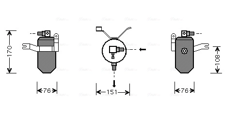 Dryer, air conditioning CND184