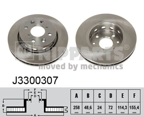 Brake Disc J3300307