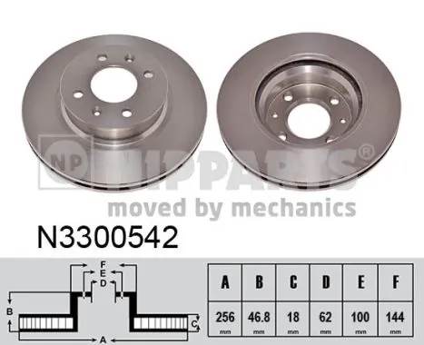 Brake Disc N3300542