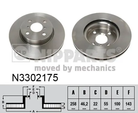 Brake Disc N3302175