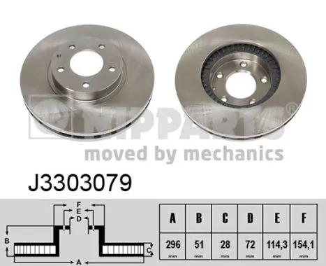 Brake Disc J3303079