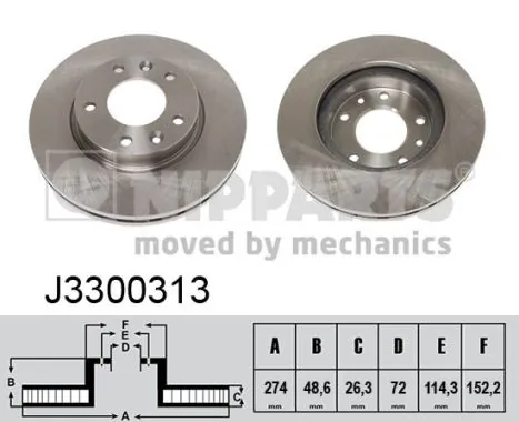 Brake Disc J3300313