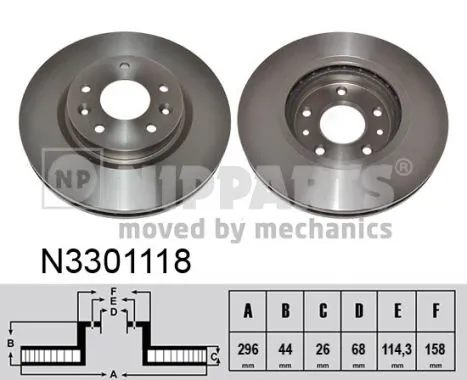 Brake Disc N3301118