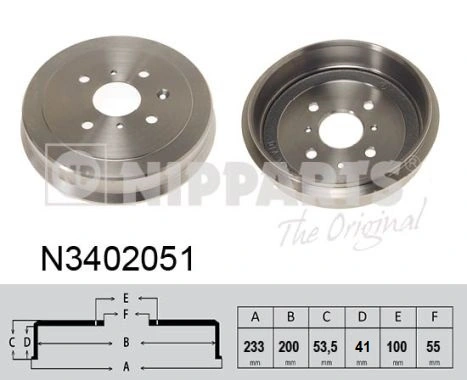Brake Drum N3402051