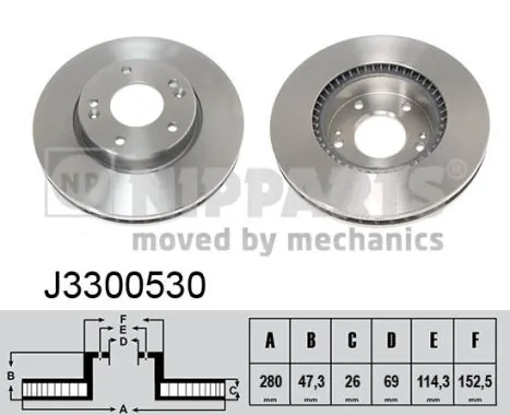 Brake Disc J3300530