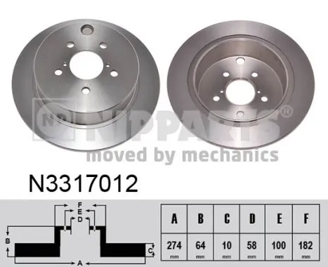 Brake Disc N3317012