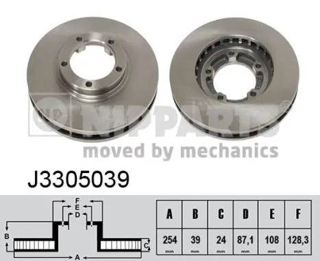 Brake Disc J3305039