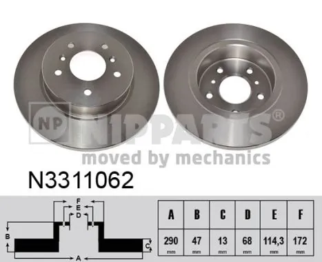 Brake Disc N3311062