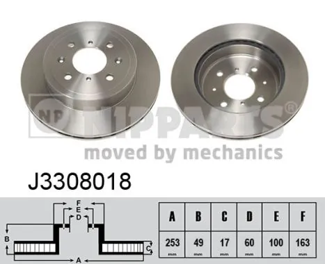 Brake Disc J3308018