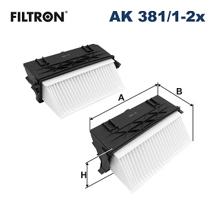 Air Filter AK 381/1-2x
