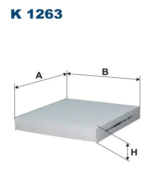 Filter, cabin air K 1263