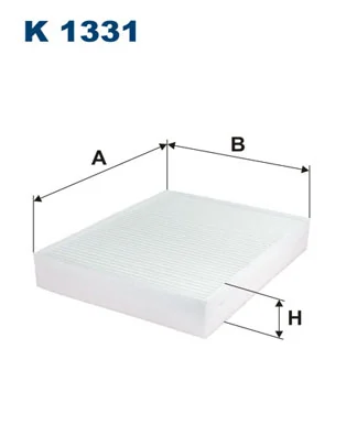 Filter, cabin air K 1331