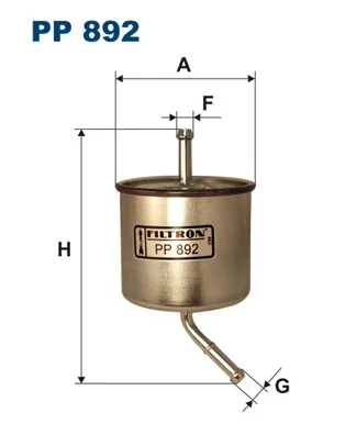 Fuel Filter PP 892