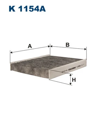 Filter, cabin air K 1154A