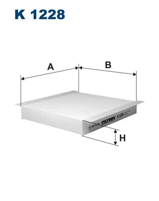 Filter, cabin air K 1228
