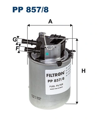 Fuel Filter PP 857/8