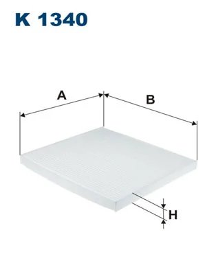 Filter, cabin air K 1340