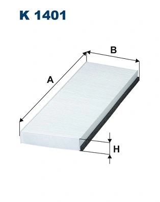 Filter, cabin air K 1401