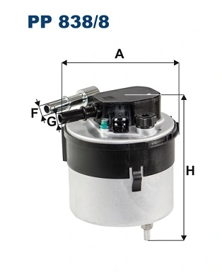 Fuel Filter PP 838/8