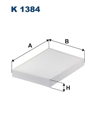 Filter, cabin air K 1384