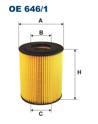 Oil Filter OE 646/1