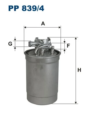 Fuel Filter PP 839/4