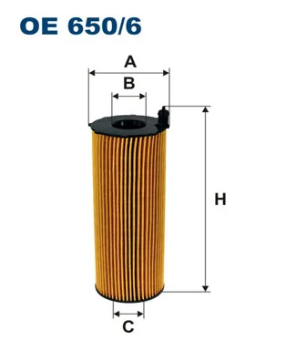 Oil Filter OE 650/6