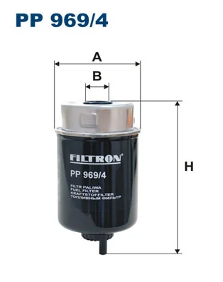 Fuel Filter PP 969/4