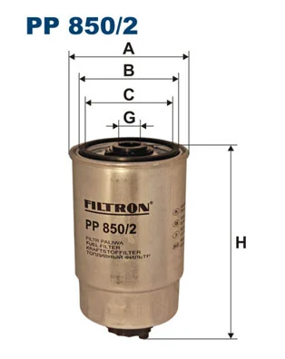 Fuel Filter PP 850/2