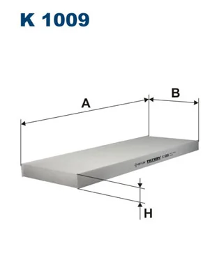 Filter, cabin air K 1009