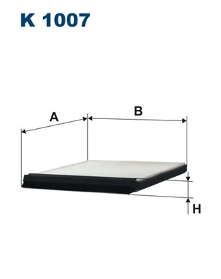 Filter, cabin air K 1007
